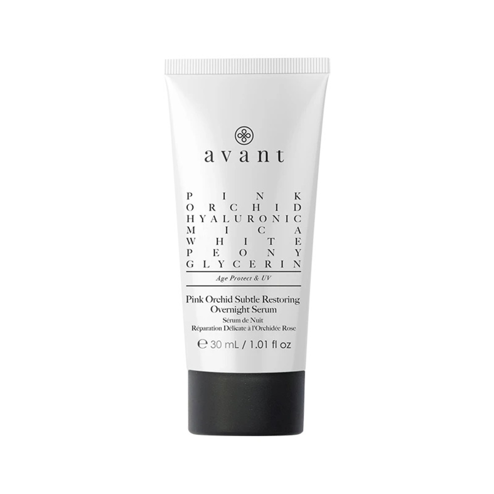 Avant Pink Orchid Subtle Restoring Overnight Serum Night Serum Italian Skincare